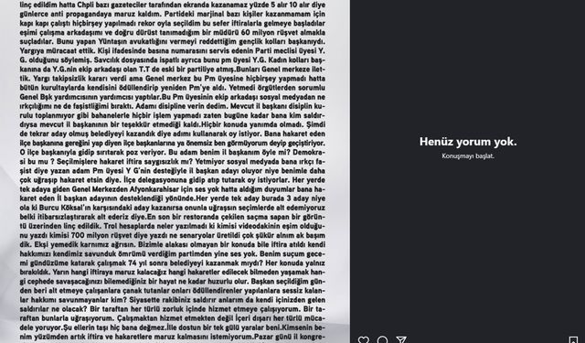 Burcu Köksal: Parti içinde beni istemeyenlere inat, hiçbir yere gitmiyorum