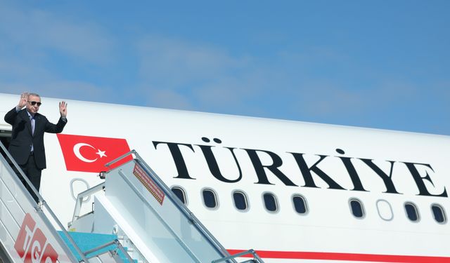 Cumhurbaşkanı Erdoğan, Mısır'a gitti