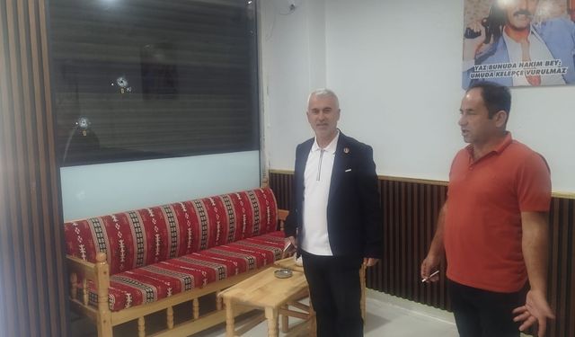 Diyarbakır'da iş yerine silahlı saldırı kamerada / Video eklendi