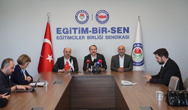 Eğitim Bir-Sen Genel Başkanı Yalçın'dan zorunlu eğitim sistemine ilişkin açıklama