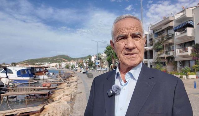 Foça'da selin izleri siliniyor / Ek fotoğraflar