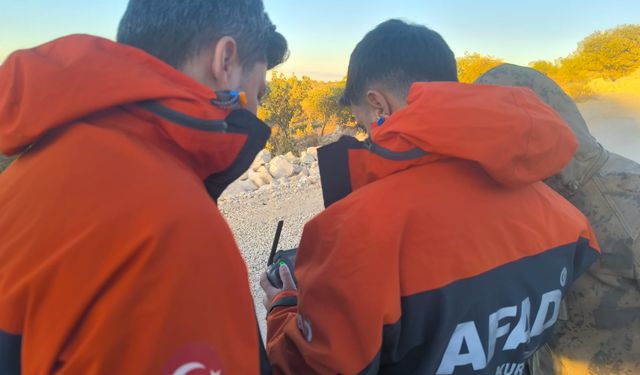 Gabar Dağı'nda TIR'ı ile kaybolan şoför termal dron ile bulundu