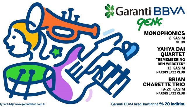 Garanti BBVA Genç Konserleri kasım ayında devam ediyor