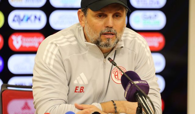 Gaziantep FK - Hesap.com Antalyaspor maçının ardından