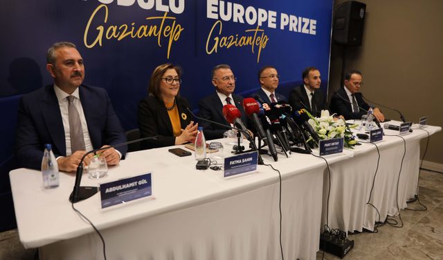 Gaziantep'e 2025 Avrupa Ödülü