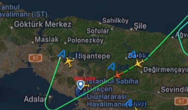 İstanbul - Balıkesir'deki deprem sonrası uçaklara deprem uyarısı / Görüntü eklendi