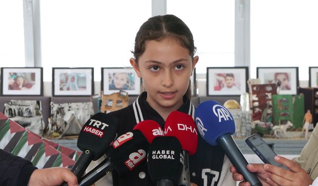 İstanbul - Başakşehir'de öğrenciler 'Gazze'nin Sessiz Çığlığı' nı anlattı