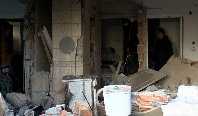 İstanbul- Küçükçekmece'de termosifon patlaması sonrası 2 kişi yaralandı