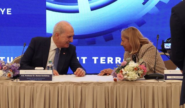 İstanbul- TBMM Başkanı Kurtulmuş: İsrail terör devleti olma özelliğini herkese açıkça gösterdi
