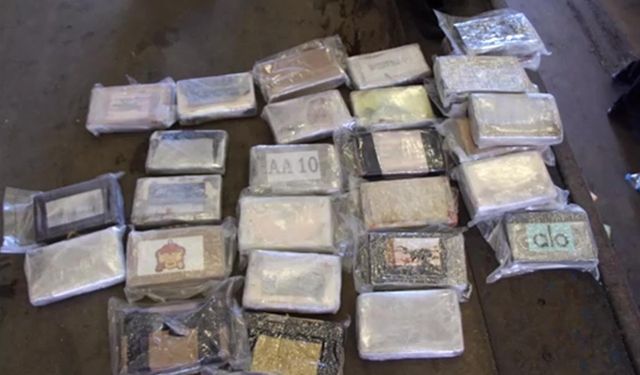 Kamyonetteki 36 kilo kokaini 'Alfa' buldu; sürücüye gözaltı