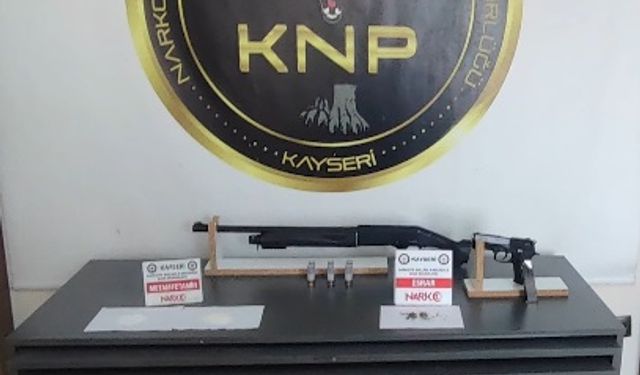 Kayseri'de uyuşturucu operasyonunda 8 tutuklama