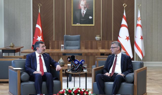 KKTC'de Cumhurbaşkanı Erhürman görevi devraldı