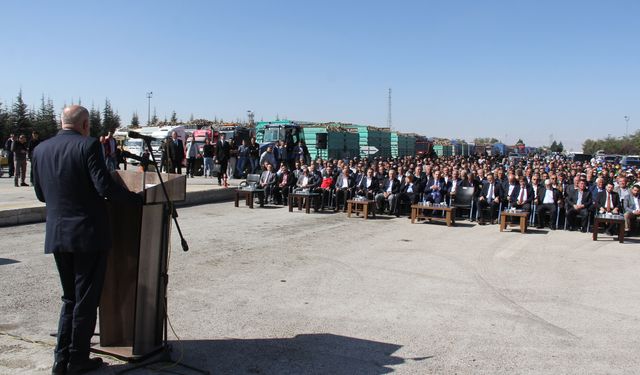 Konya ve Çumra Şeker'de kampanya dönemi başladı