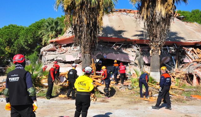 Manisa'da deprem tatbikatı