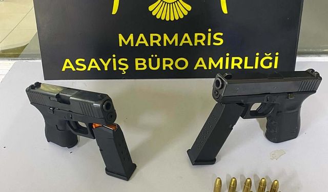 Marmaris'te iki grup arasında silahlı kavga: 3 gözaltı