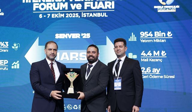 Marsa,'nın ‘Tesis İçinde Buhar Verimliliği' projesine ödül