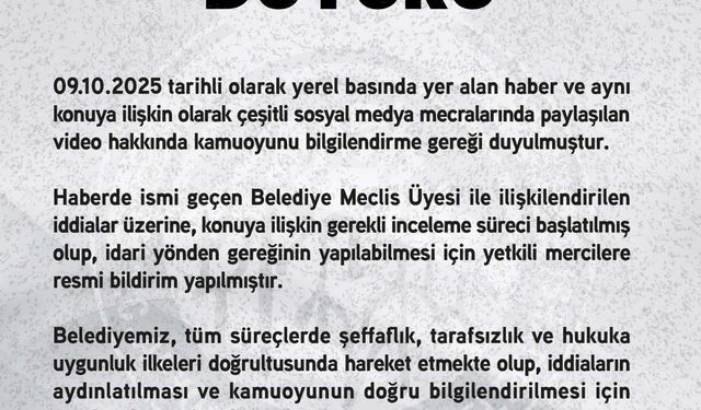 Meclis üyesinin iş yerinde para dolu çanta aldığı görüntülere ilişkin soruşturma