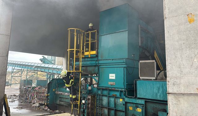 Milas'ta katı atık tesisinde patlama: 3 yaralı