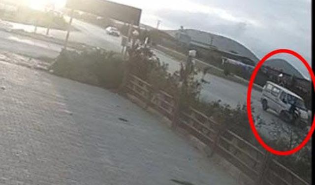 Minibüsle çarpışan motosikletin sürücüsü öldü