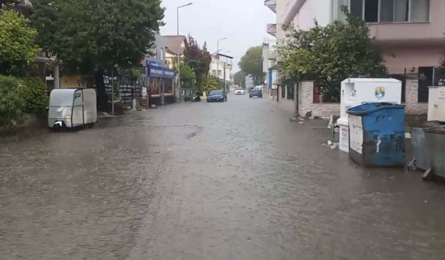Muğla'da sağanak etkili oldu