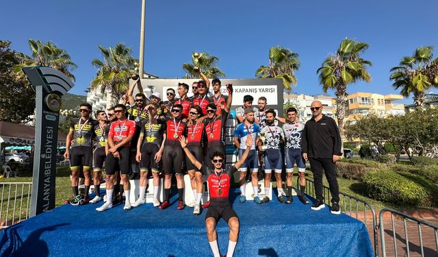 Muğla'nın bisiklet takımı Cumhurbaşkanlığı Bisiklet Turu'nda