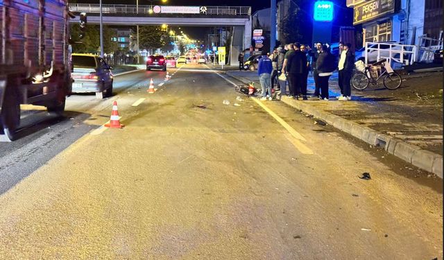 Otomobilin çarptığı elektrikli bisikletteki 13 yaşındaki Asaf, öldü