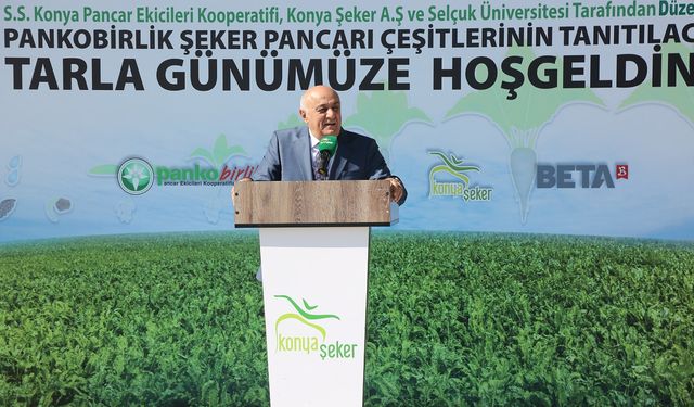 PANKOBİRLİK ve Selçuk Üniversitesi tarafından geliştirilen yerli şeker pancarı tohumu tanıtıldı