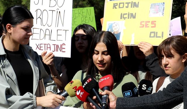 Rojin Kabaiş için yapılan yürüyüşte, üniversite öğrencisine otomobil çarptı (2)