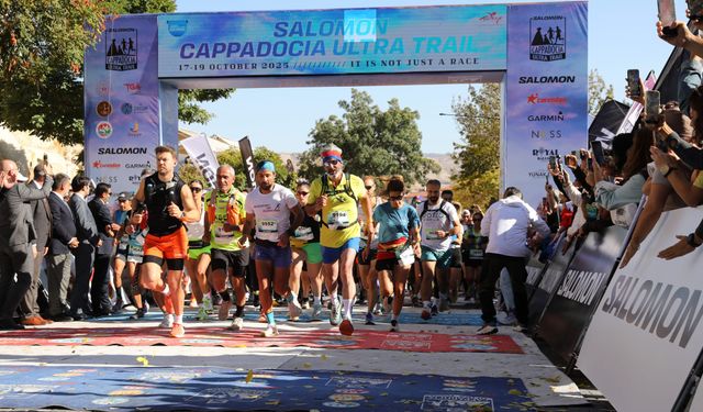 Salomon Cappadocia Ultra Trail'de heyecan start aldı
