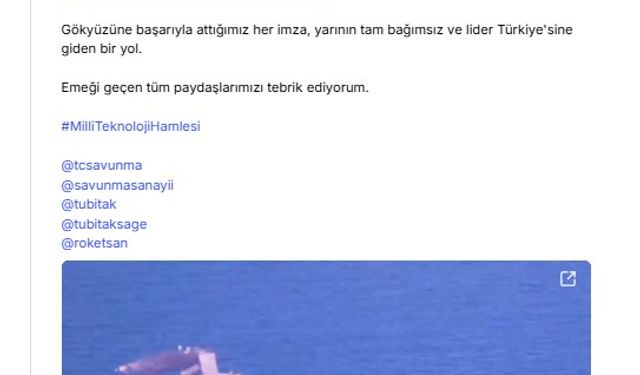 SOM-J seyir füzesi, atış testini başarıyla tamamlandı
