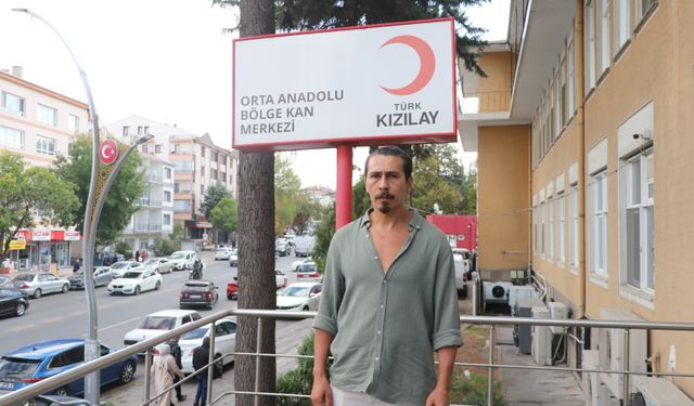 Teyzesinin acısı, Erdi'yi kan bağışı rekortmeni yaptı