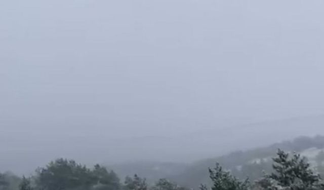 Tokat'a yüksek kesimlere kar yağdı