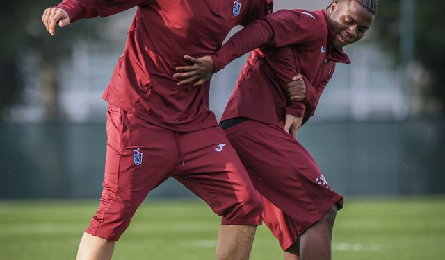 Trabzonspor, ikas Eyüpspor maçı hazırlıklarını sürdürdü