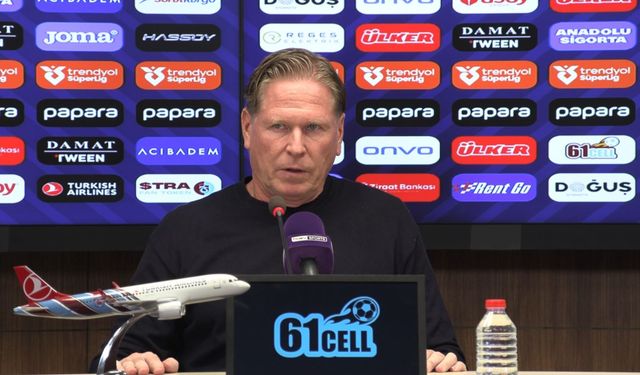 Trabzonspor - Zecorner Kayserispor maçının ardından