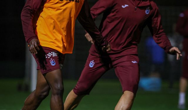 Trabzonspor'da, Çaykur Rizespor maçı hazırlıkları başladı