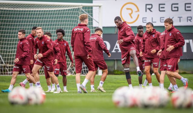 Trabzonspor'da yoğun tempo