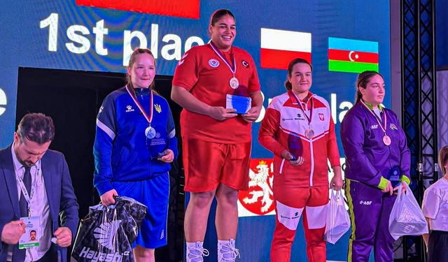 Trabzonsporlu Havvanur Kethüda, Avrupa'nın zirvesinde