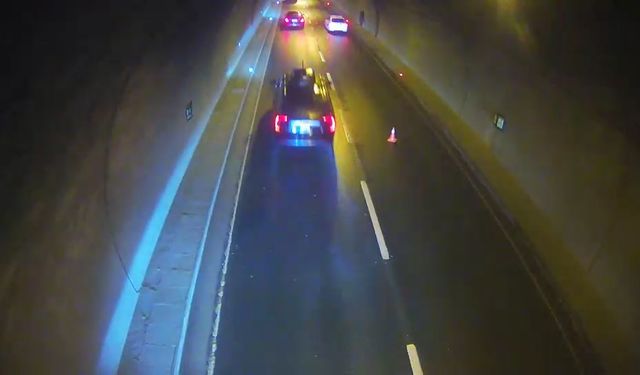 Tünelde arızalanan beton mikserini, Cumhurbaşkanı konvoyunun geçişi öncesi fark edip önlem alan polislere ödül