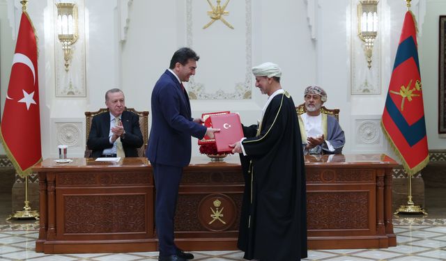 Türkiye ile Umman arasında anlaşmalar imzalandı