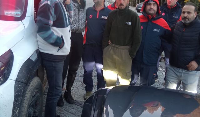 Uludağ'da kaybolan 2 kişi, 10 saat sonra bulundu