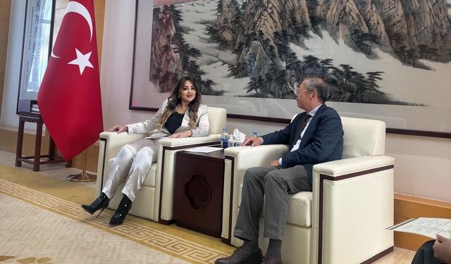 ULUSKON Başkanı Atasoy, Çin'in Ankara Büyükelçiliğini ziyaret etti