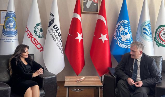 ULUSKON Başkanı Atasoy, Gürcistan Ankara Büyükelçiliği'ni ağırladı