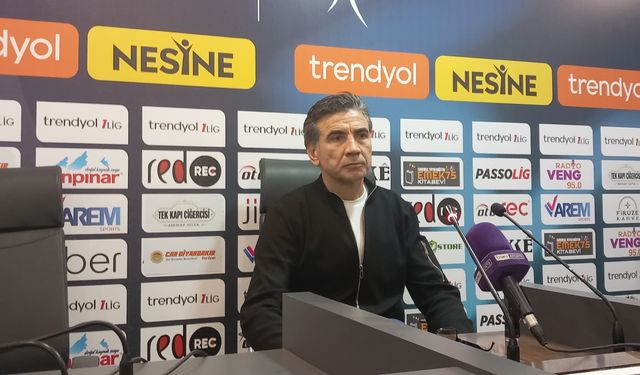 Amed Sportif Faaliyetler-Esenler Erokspor maçının ardından