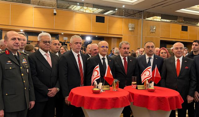 Ankara'da KKTC'nin 42'nci kuruluş yıl dönümü kutlandı