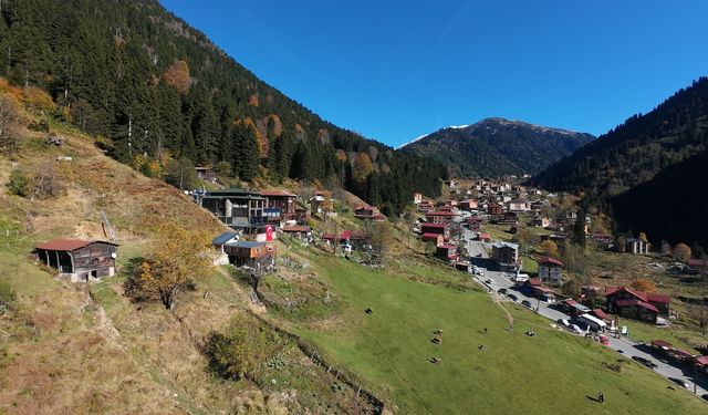 Ayder Yaylası'nda sonbahar sakinliği