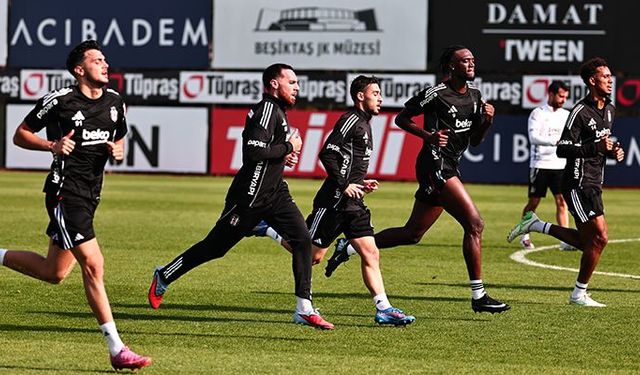 Beşiktaş'ta Hesap.com Antalyaspor maçı hazırlıkları başladı