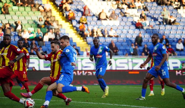 Çaykur Rizespor- Zecorner Kayserispor: 0-1