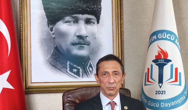 Eğitim Gücü-Sen Başkanı Özat: Tüm eğitim çalışanlarının ve öğrencilerimizin refahını savunmayı kararlılıkla sürdüreceğiz