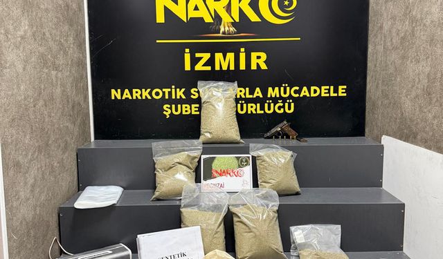 Evinde uyuşturucuyla yakalanan şüpheli tutuklandı