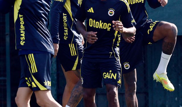 Fenerbahçe, Viktoria Plzen maçı hazırlıklarına devam etti